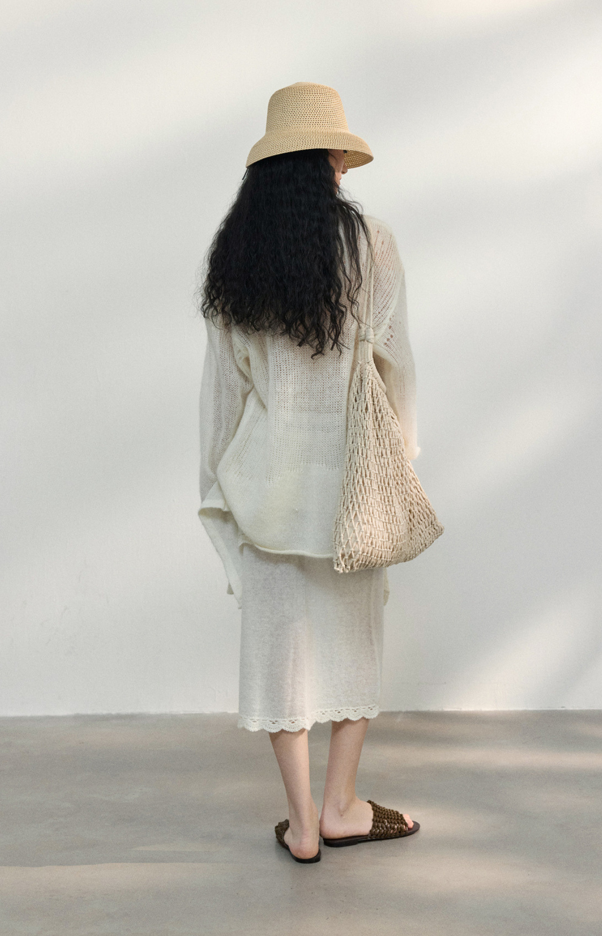 layered wrap skirt