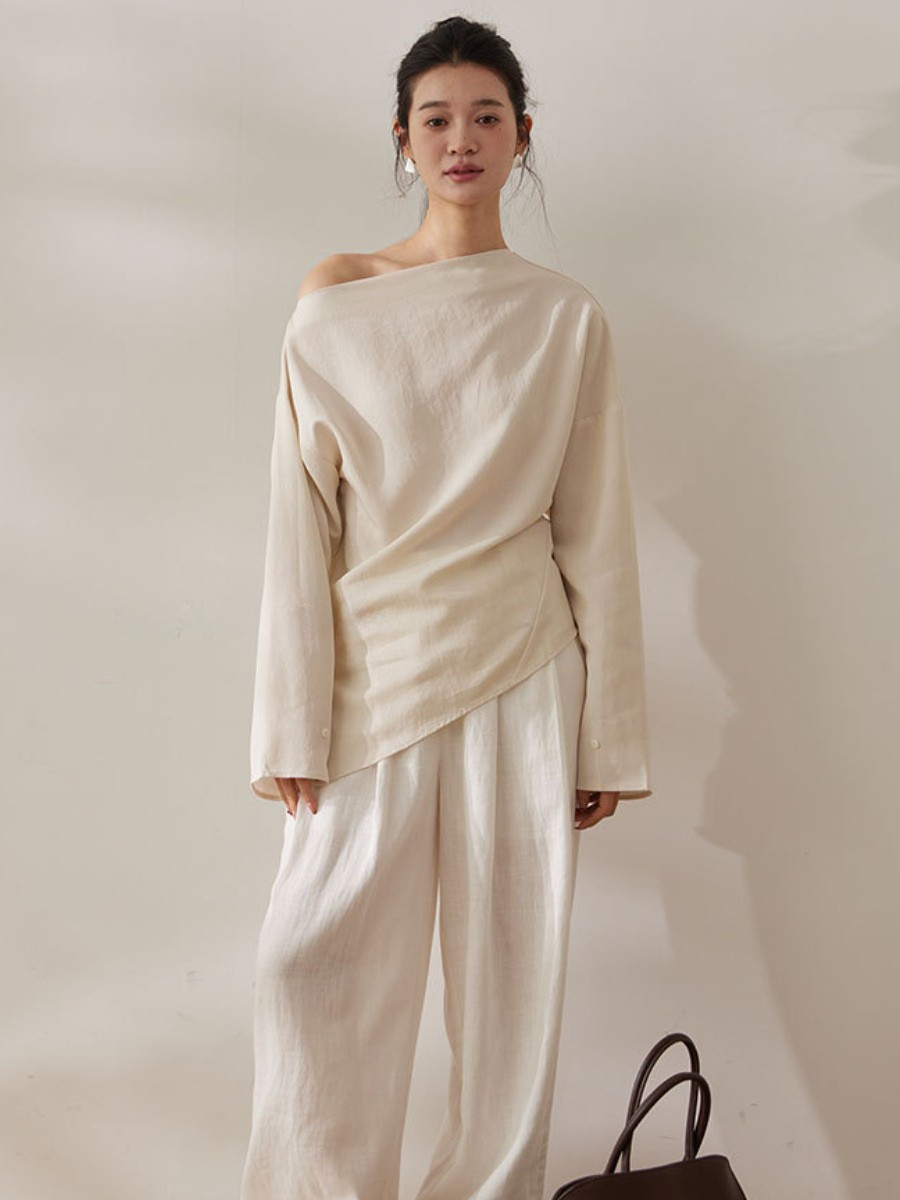 semi drop shoulder tee