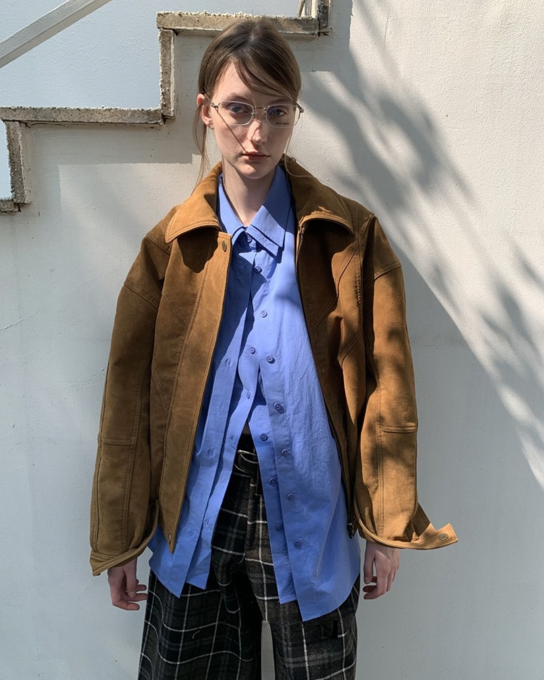 Suede Lapel Jacket
