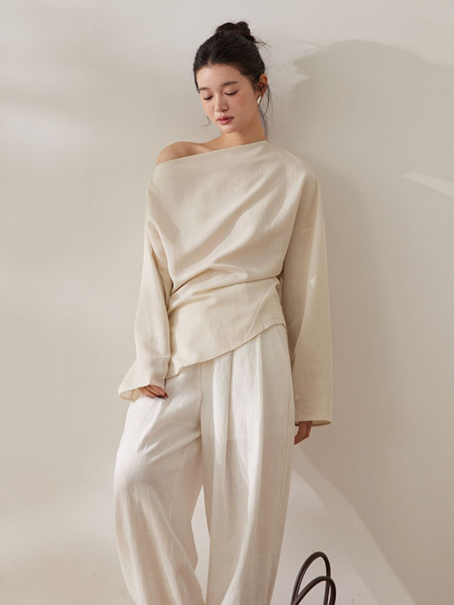 semi drop shoulder tee