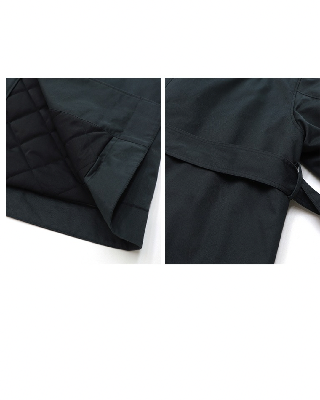 Quilted Warm Cotton Coat — Long & Short