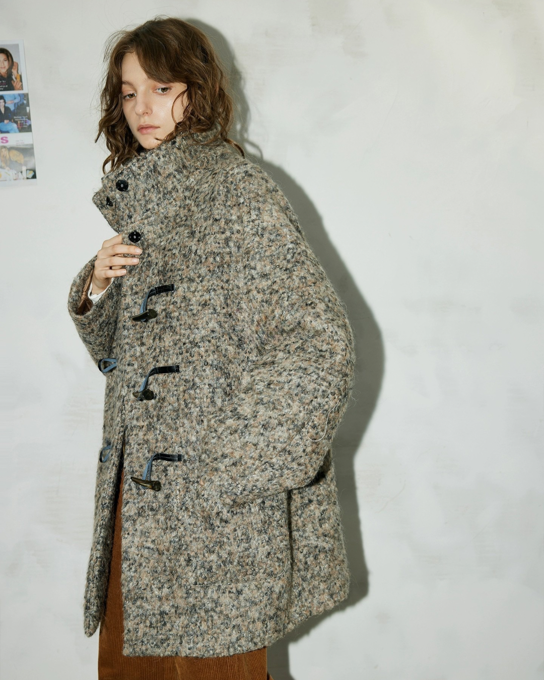 Oversized Thick Wool Coat