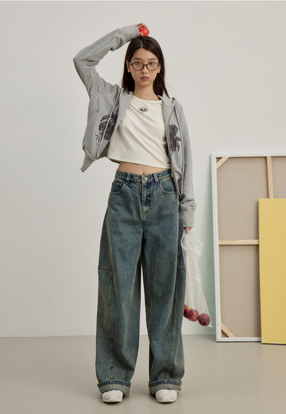 loose wide pants
