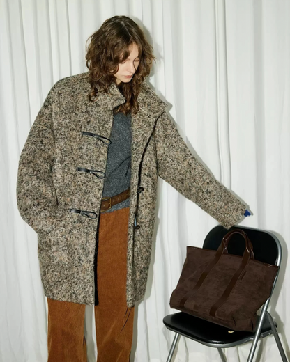 Oversized Thick Wool Coat