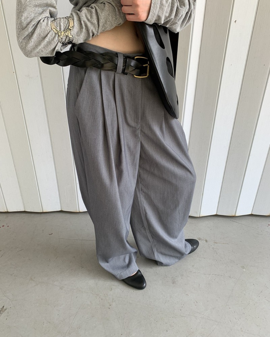 Loose Fit Suit Trousers