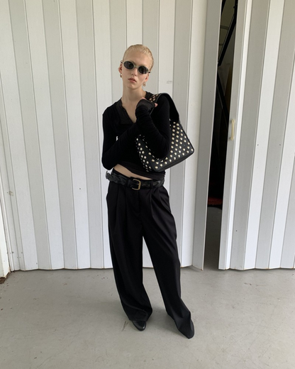 Loose Fit Suit Trousers