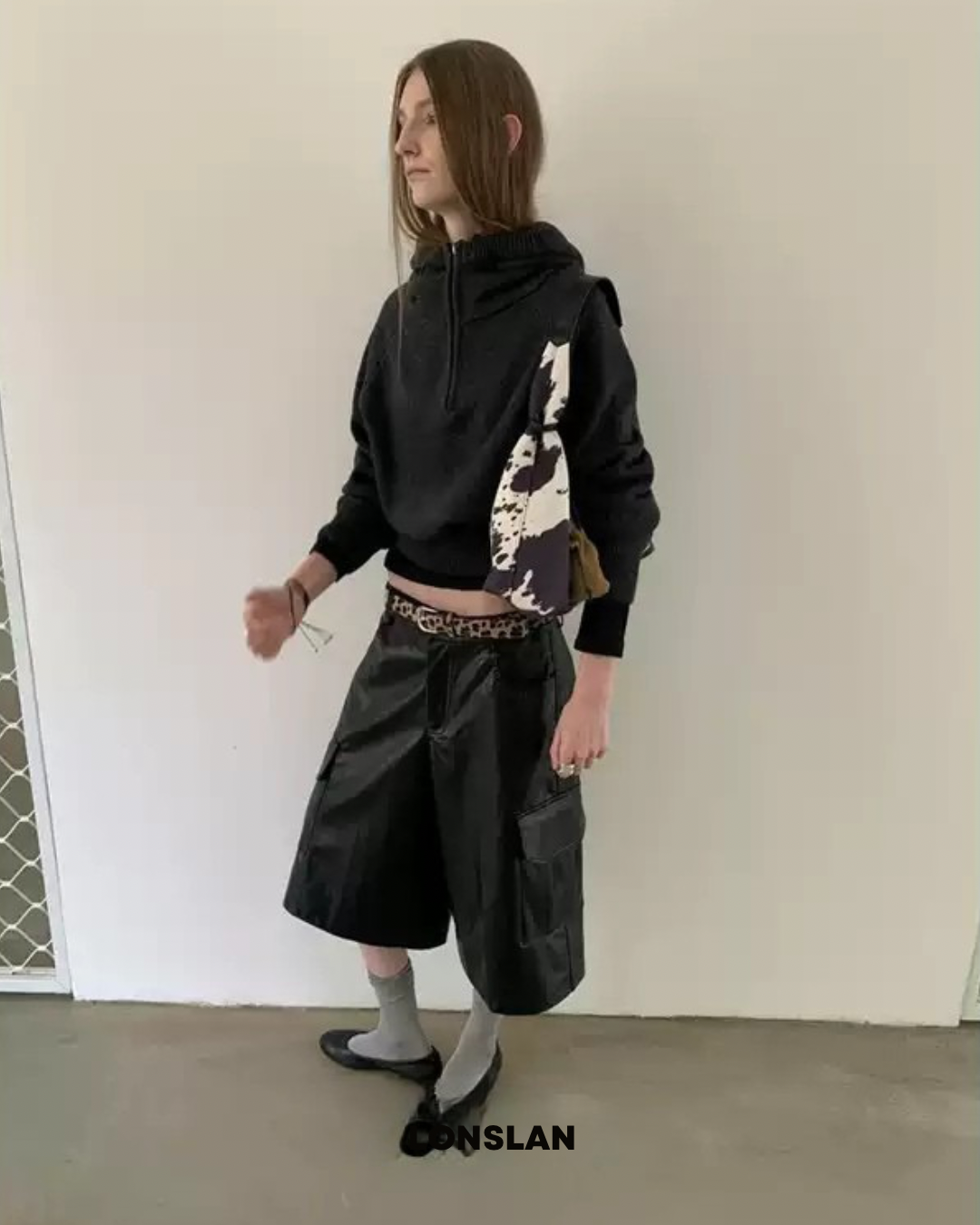 Animal Print Underarm Bag