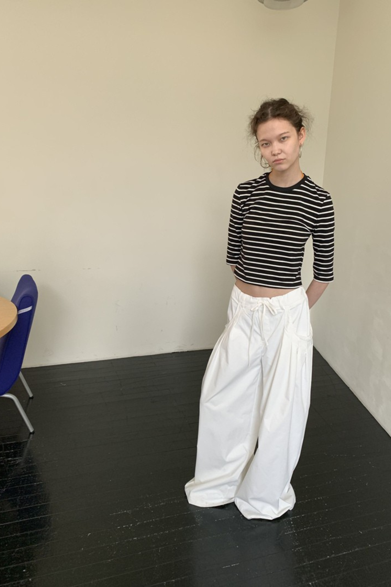 wide-leg pants