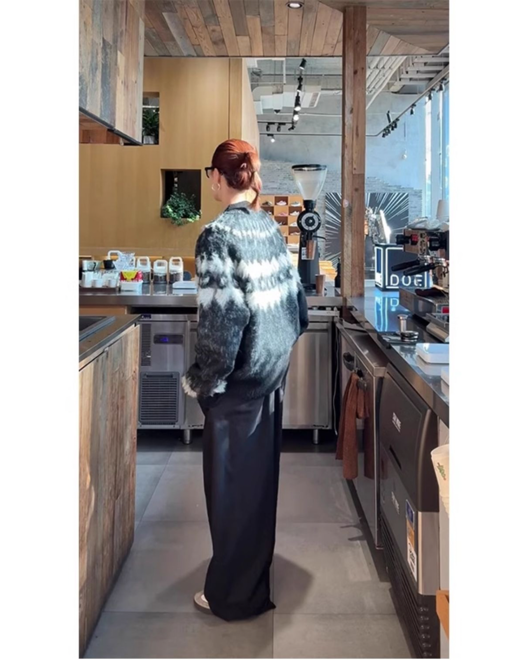 Retro Knit Zip Jacket