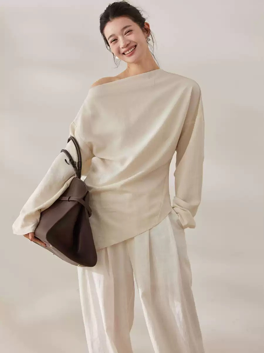 semi drop shoulder tee