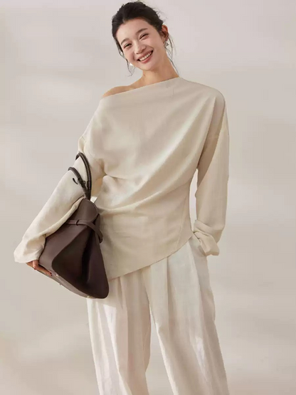 semi drop shoulder tee