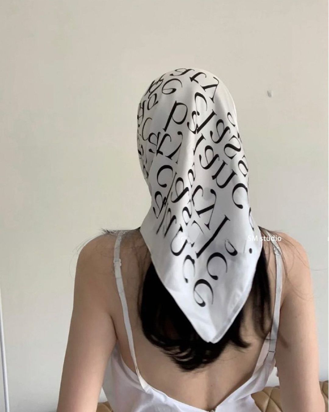 patterned scarf