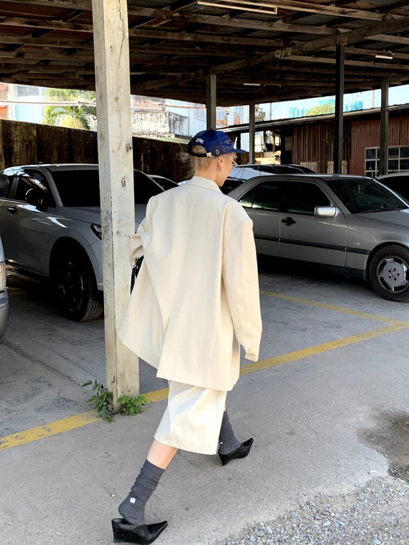 Oversized Modern Jacket and half pants