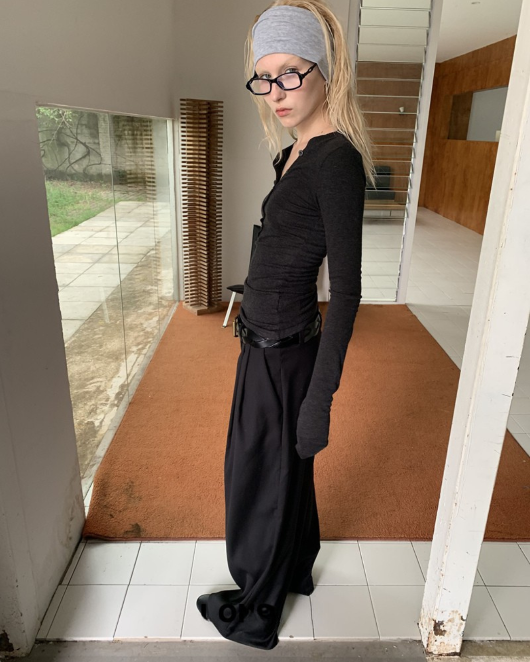 Loose Fit Suit Trousers