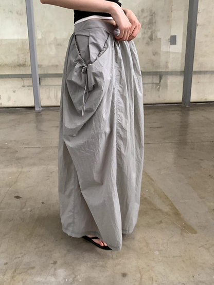 low-rise skirt