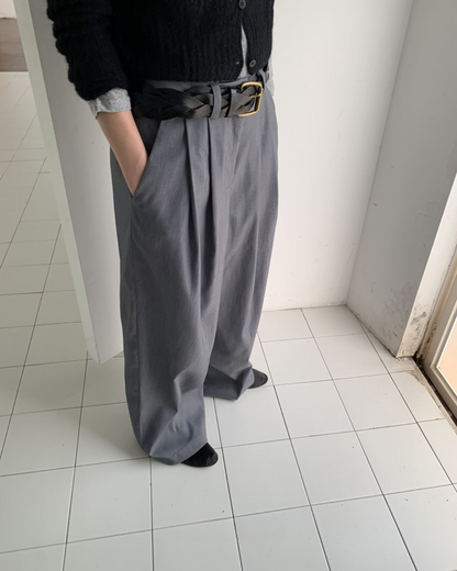 Loose Fit Suit Trousers