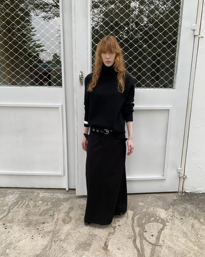 Faux Fur Leopard Belt