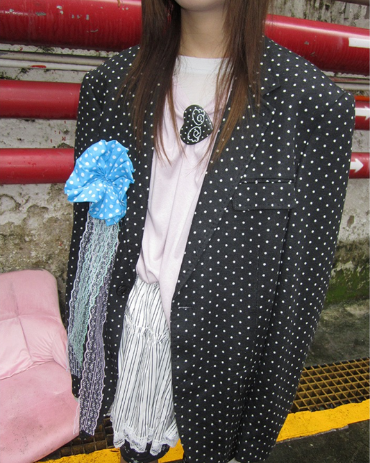 Dot Print Jacket