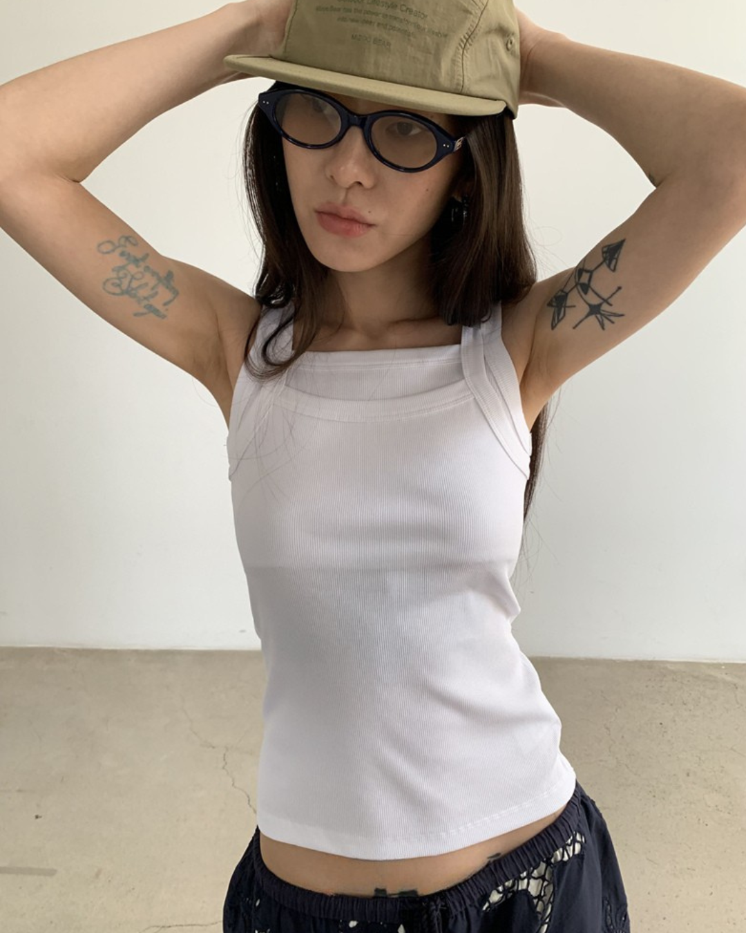 Flat Brim Hat