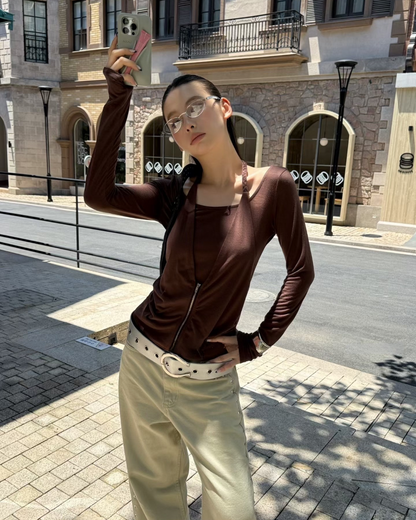 Halter Suspender Top　