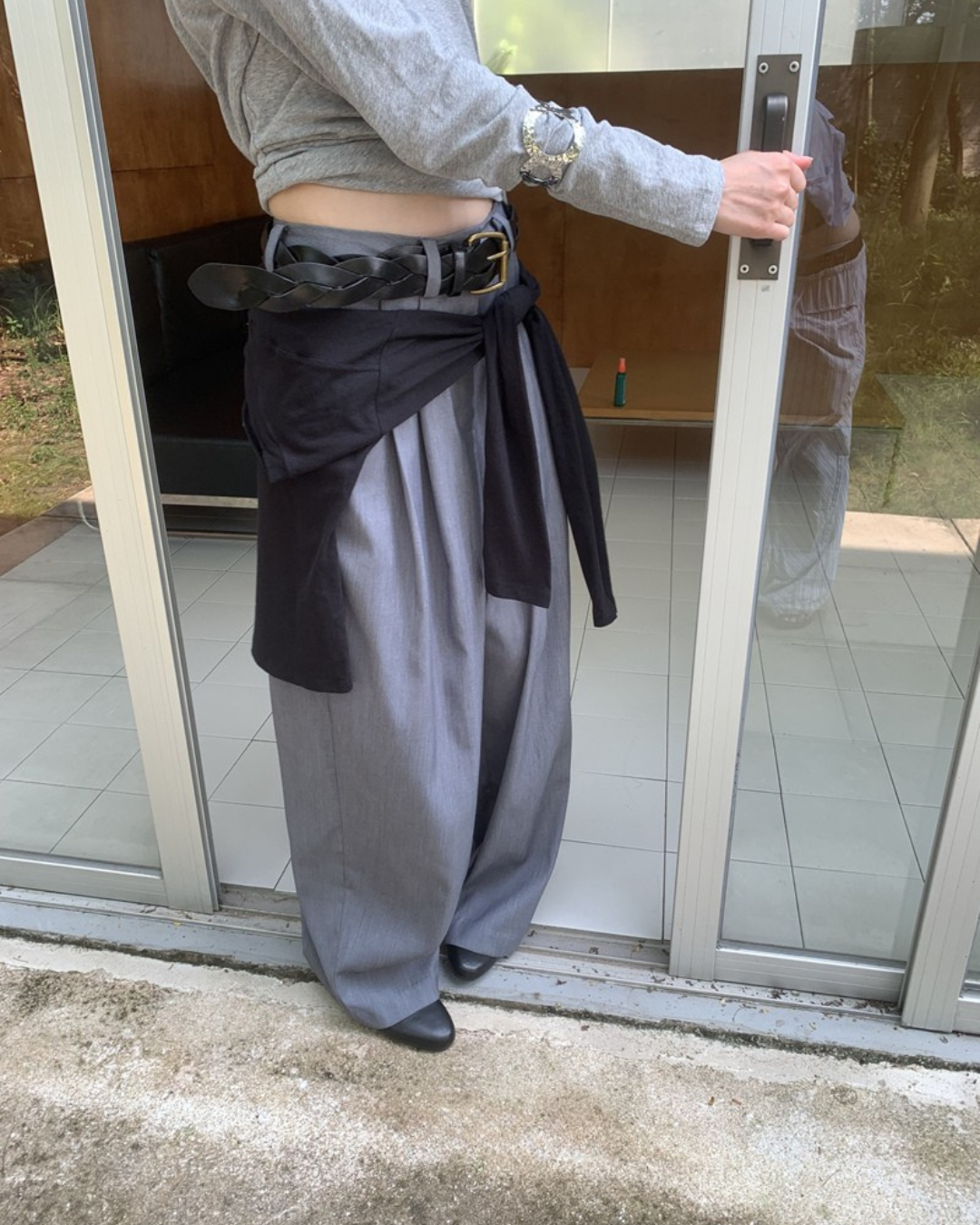 Loose Fit Suit Trousers