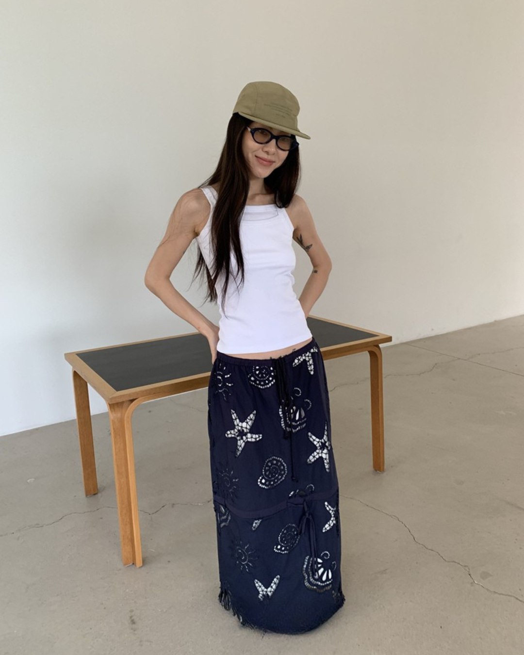 Flat Brim Hat