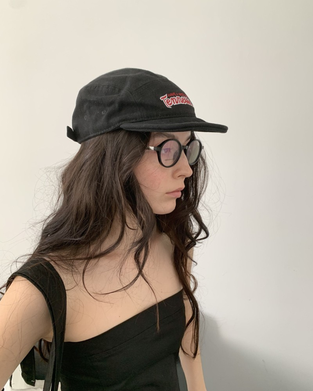 Structured Block Flat Hat