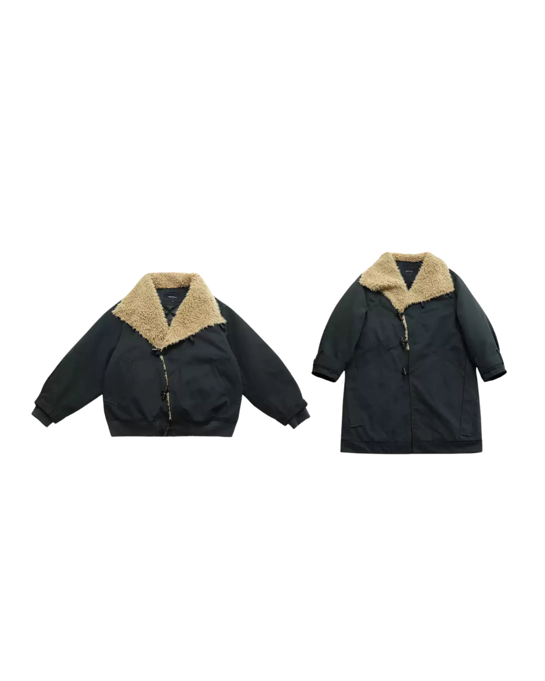 Quilted Warm Cotton Coat — Long & Short