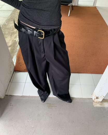 Loose Fit Suit Trousers