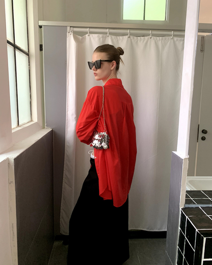 Sequined Chain Shoulder Bag