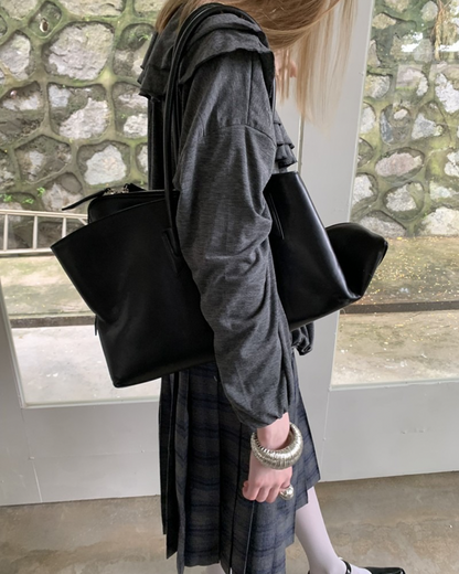 Structured Leather Bag