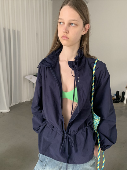 lightweight UV zip hoodie