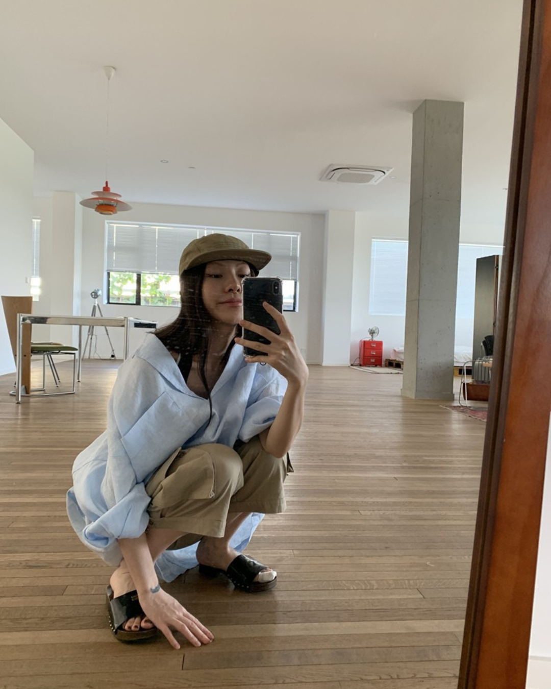 Flat Brim Hat