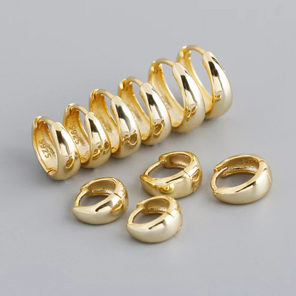 hoop earrings