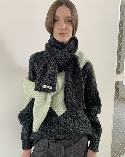 Hooded Knit Cardigan Jacket