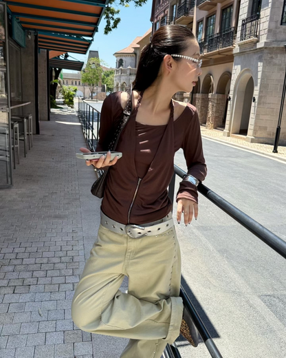 Halter Suspender Top　