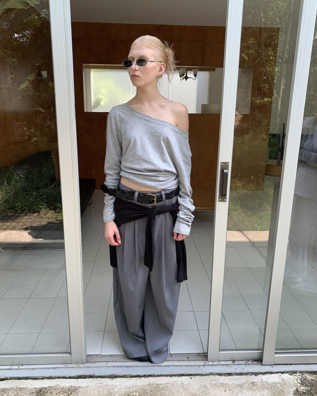 Loose Fit Suit Trousers