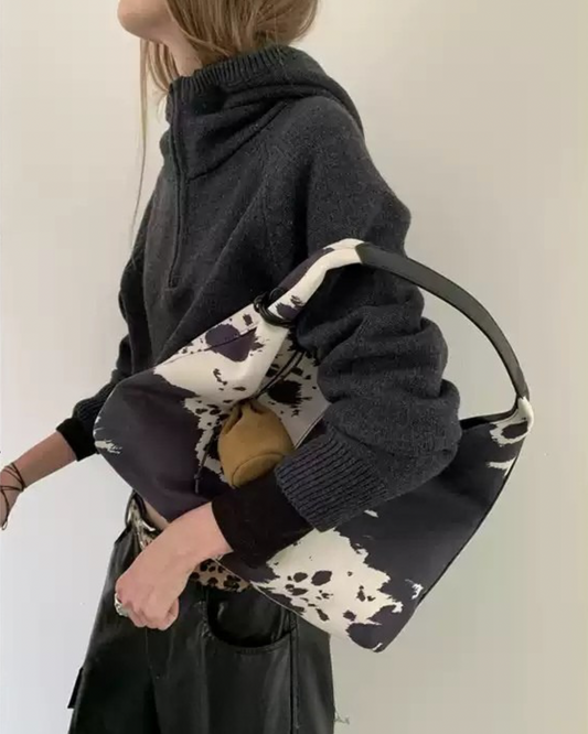 Animal Print Underarm Bag