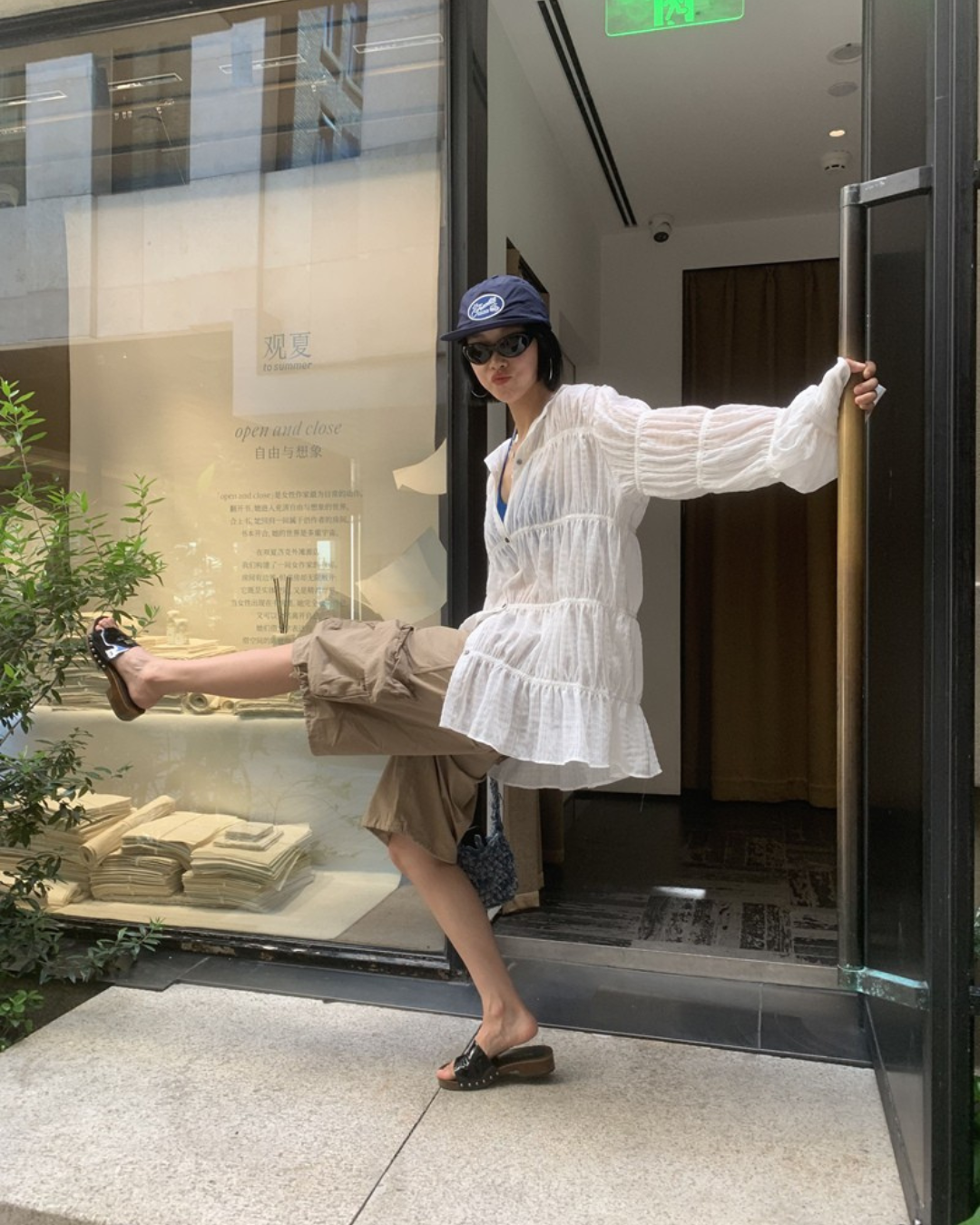 Pleated Sunshield Shirt