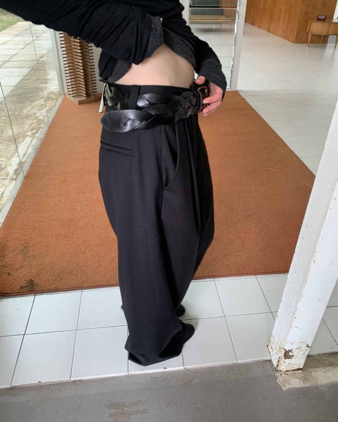 Loose Fit Suit Trousers