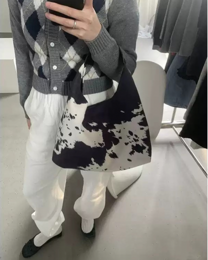 Animal Print Underarm Bag