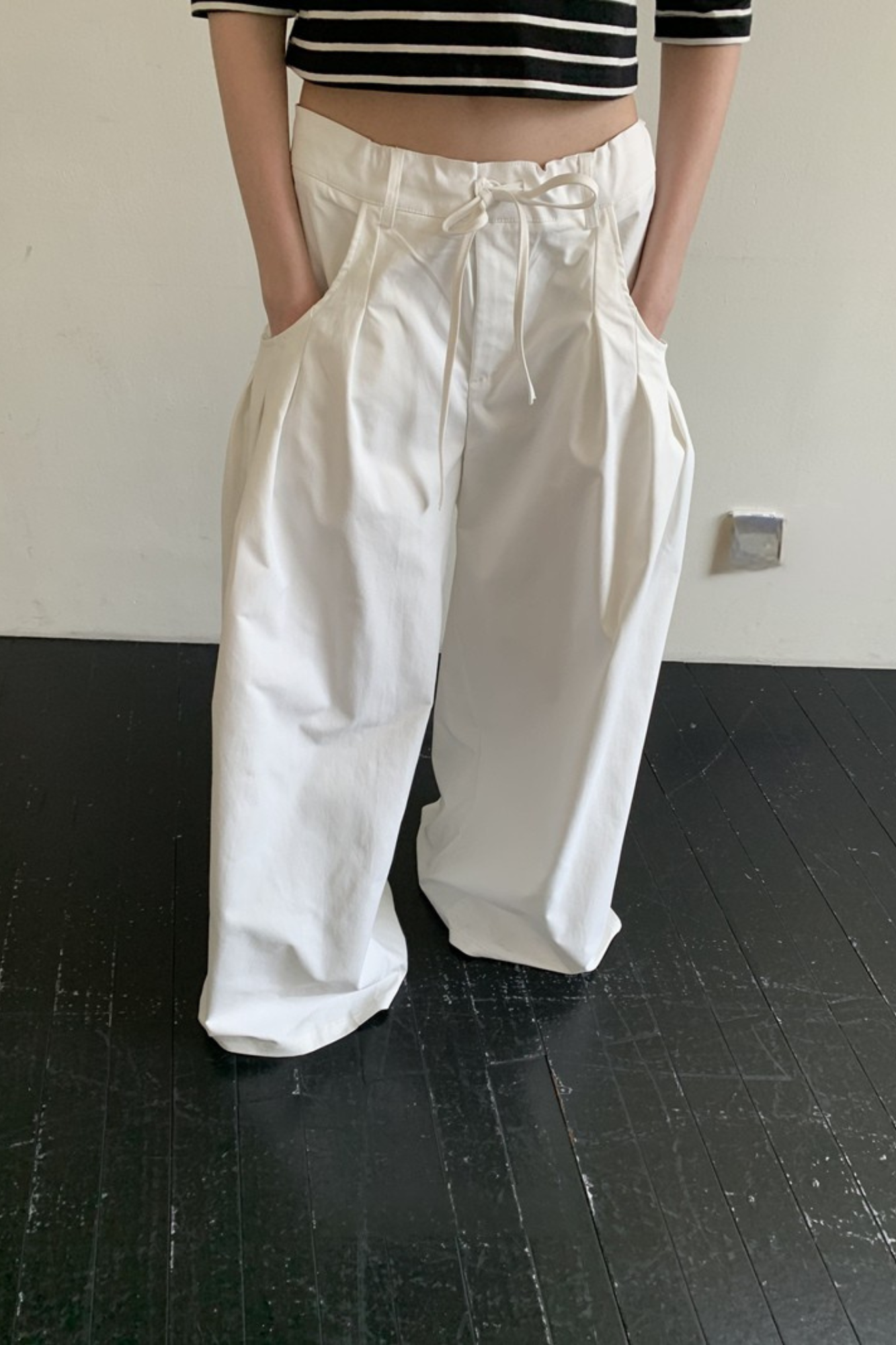 wide-leg pants
