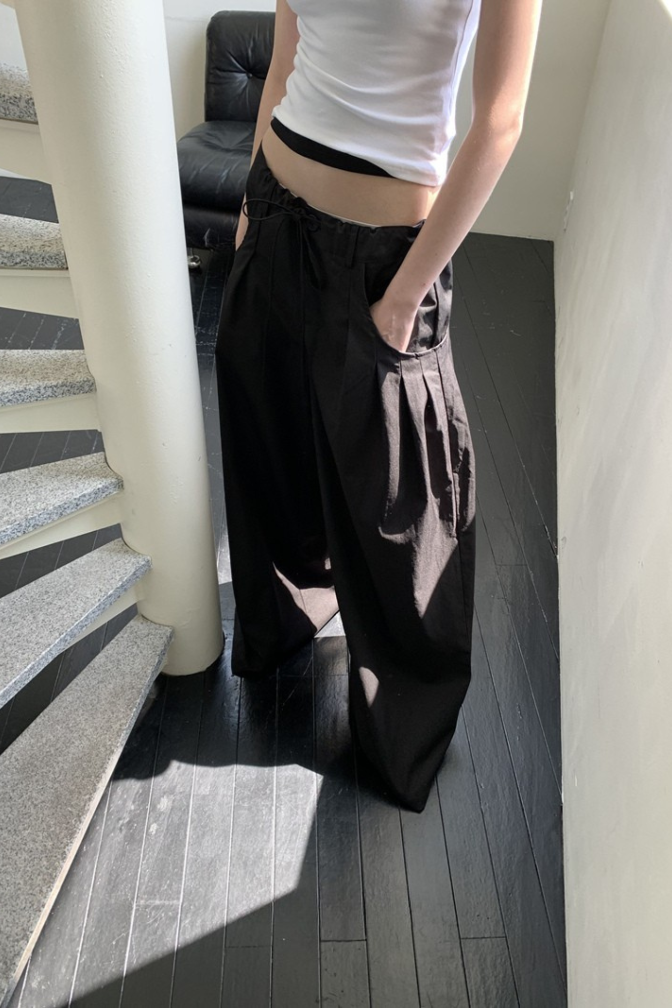 wide-leg pants