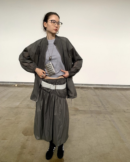 wide woven belt