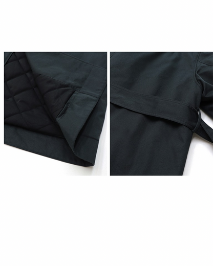 Quilted Warm Cotton Coat — Long & Short