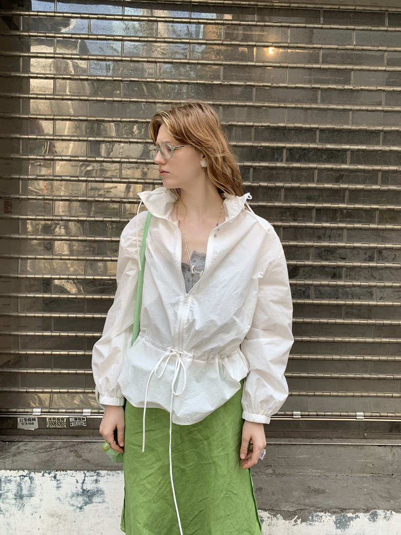 lightweight UV zip hoodie