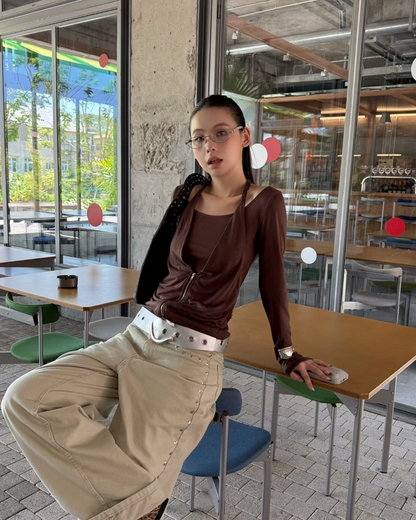 Halter Suspender Top　