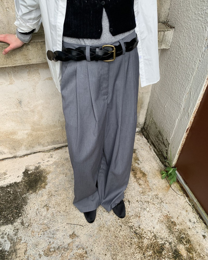 Loose Fit Suit Trousers