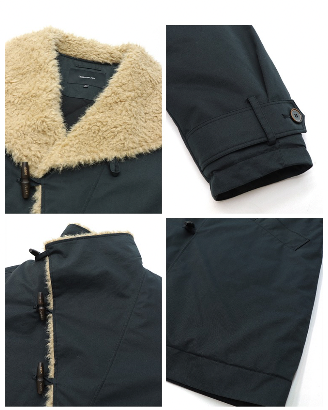 Quilted Warm Cotton Coat — Long & Short