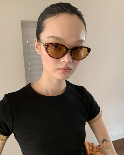 Cat-Eye Frame Sunglasses
